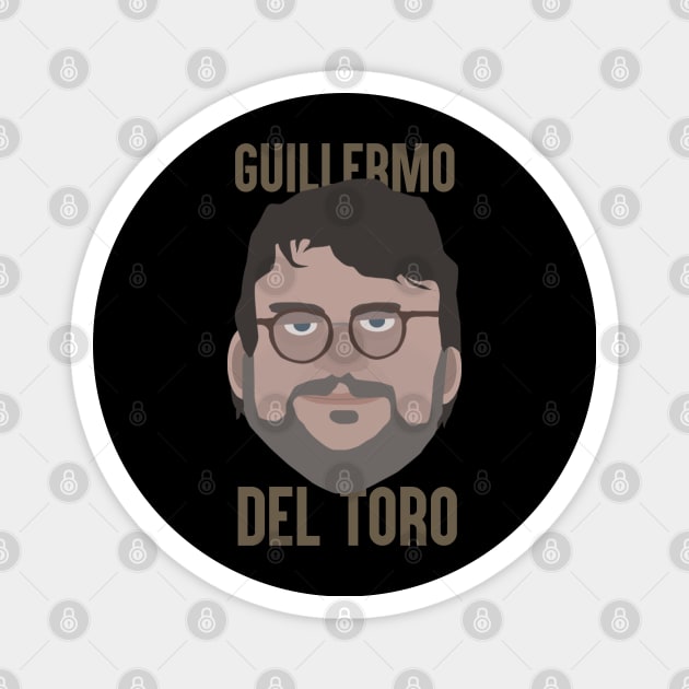 Guillermo Del Toro Head Magnet by JorisLAQ